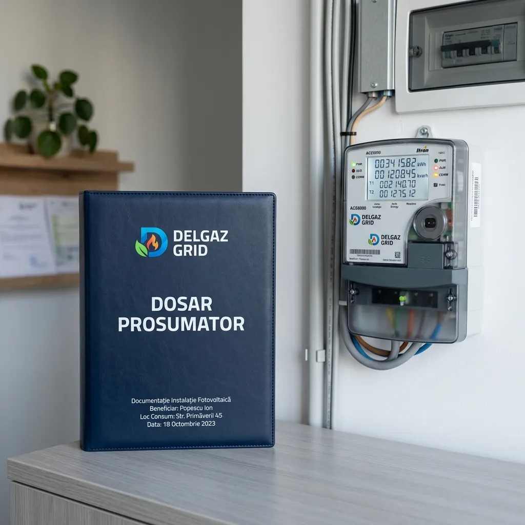 Dosar prosumator Delgaz Grid Bacau